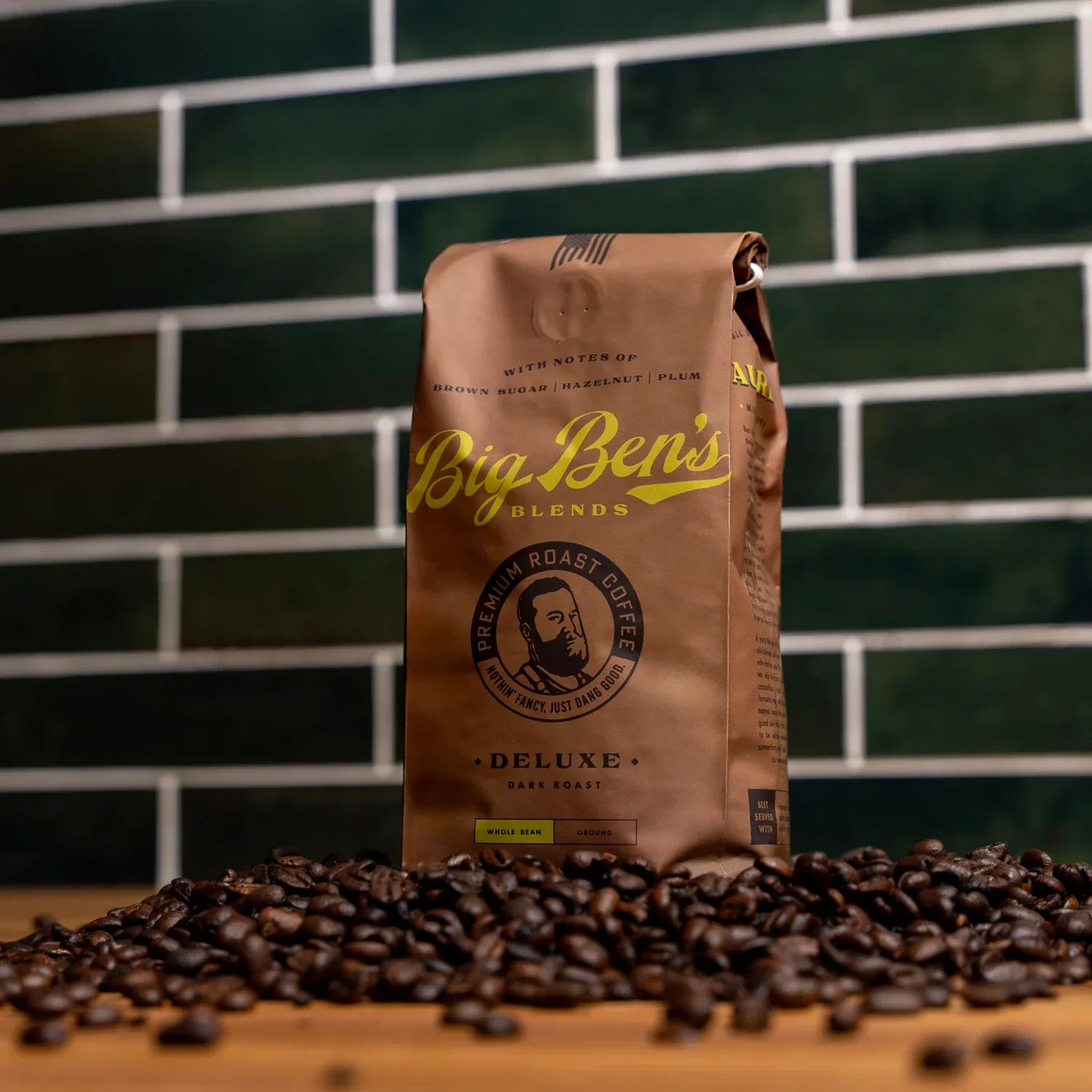 Deluxe Blend Whole Bean 12oz Bag - Image 3