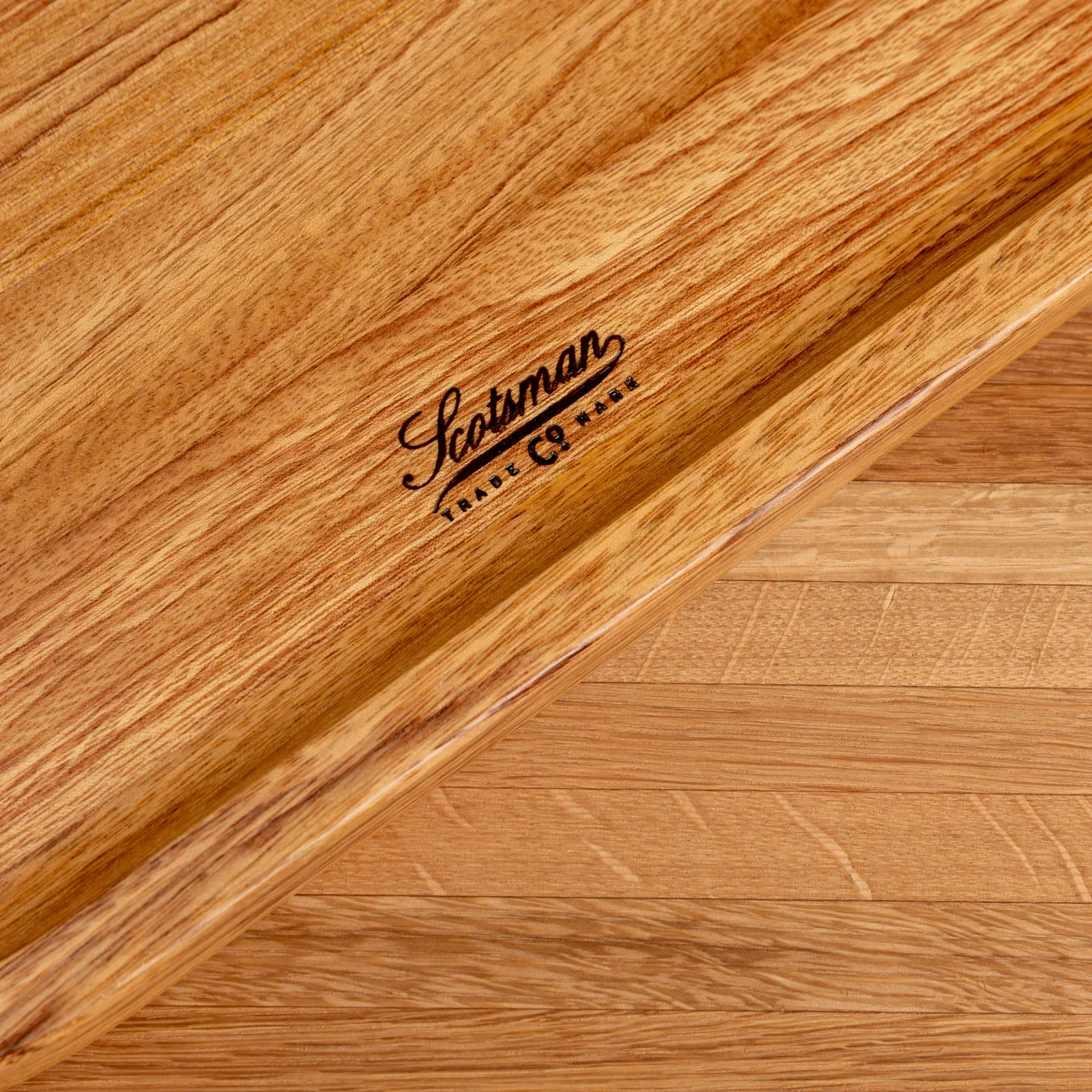 Brazilian Oak Rectangle Serving Tray - Image 7
