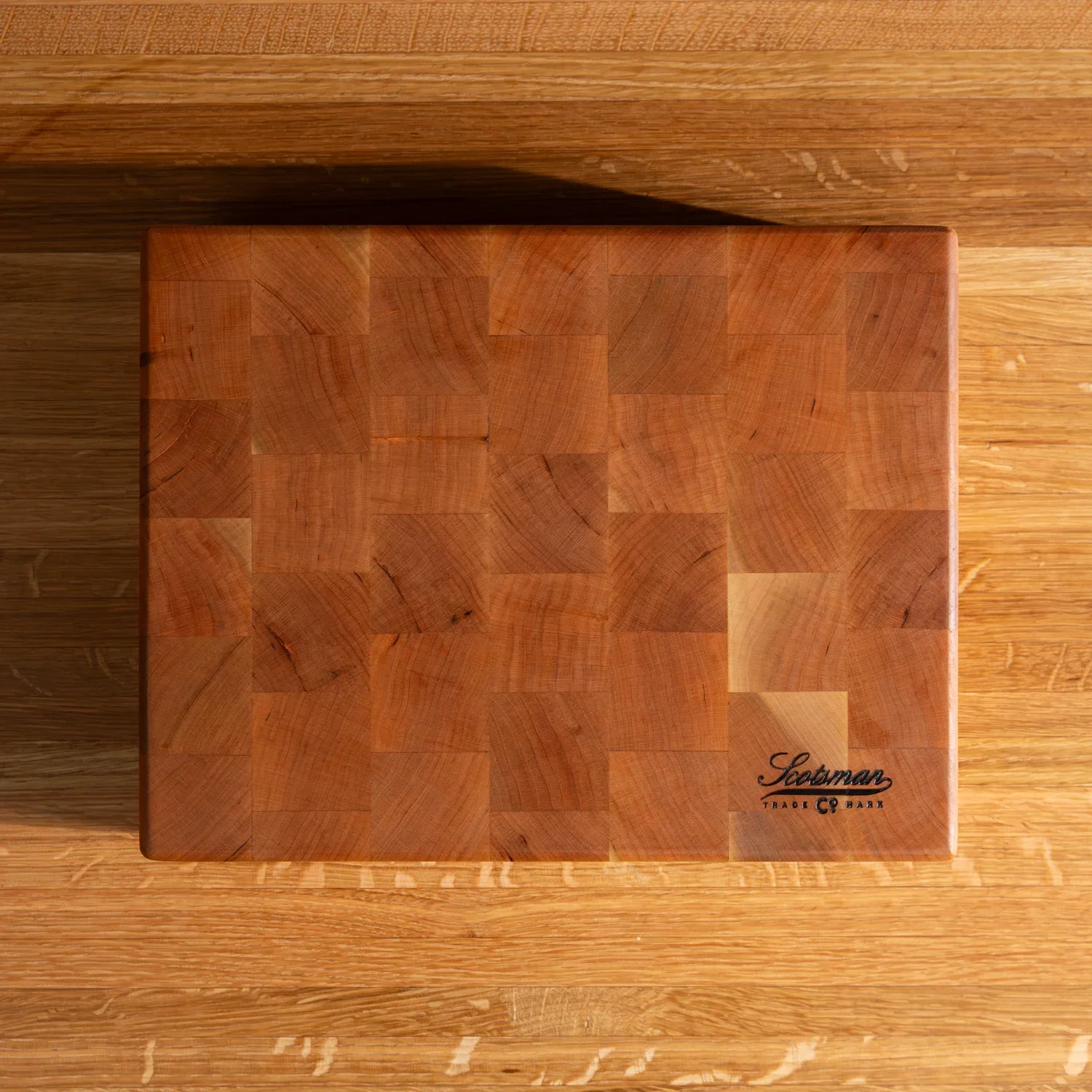 Cherry End Grain Rectangle Butcher Block - Image 6