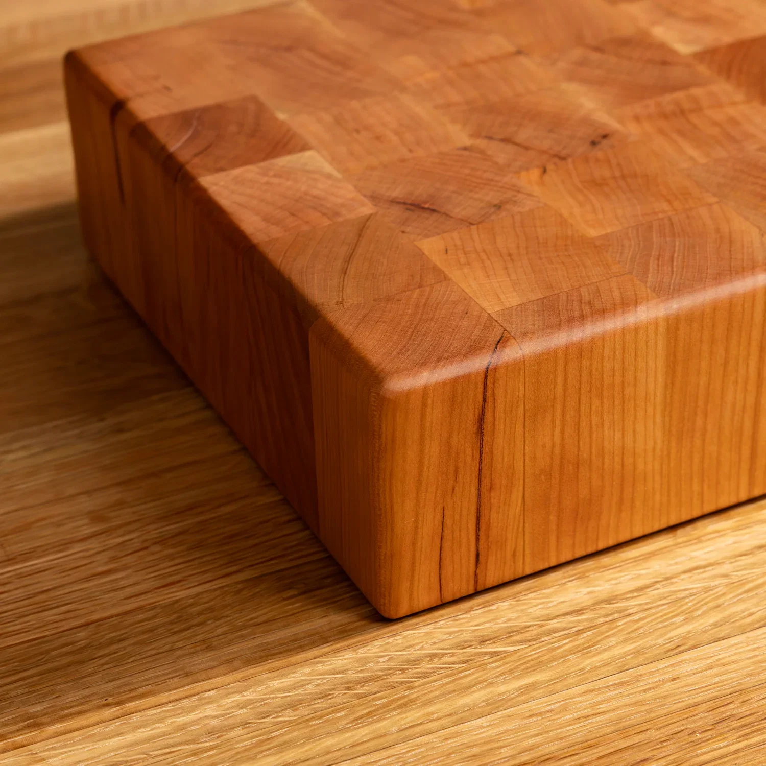 Cherry End Grain Rectangle Butcher Block - Image 7