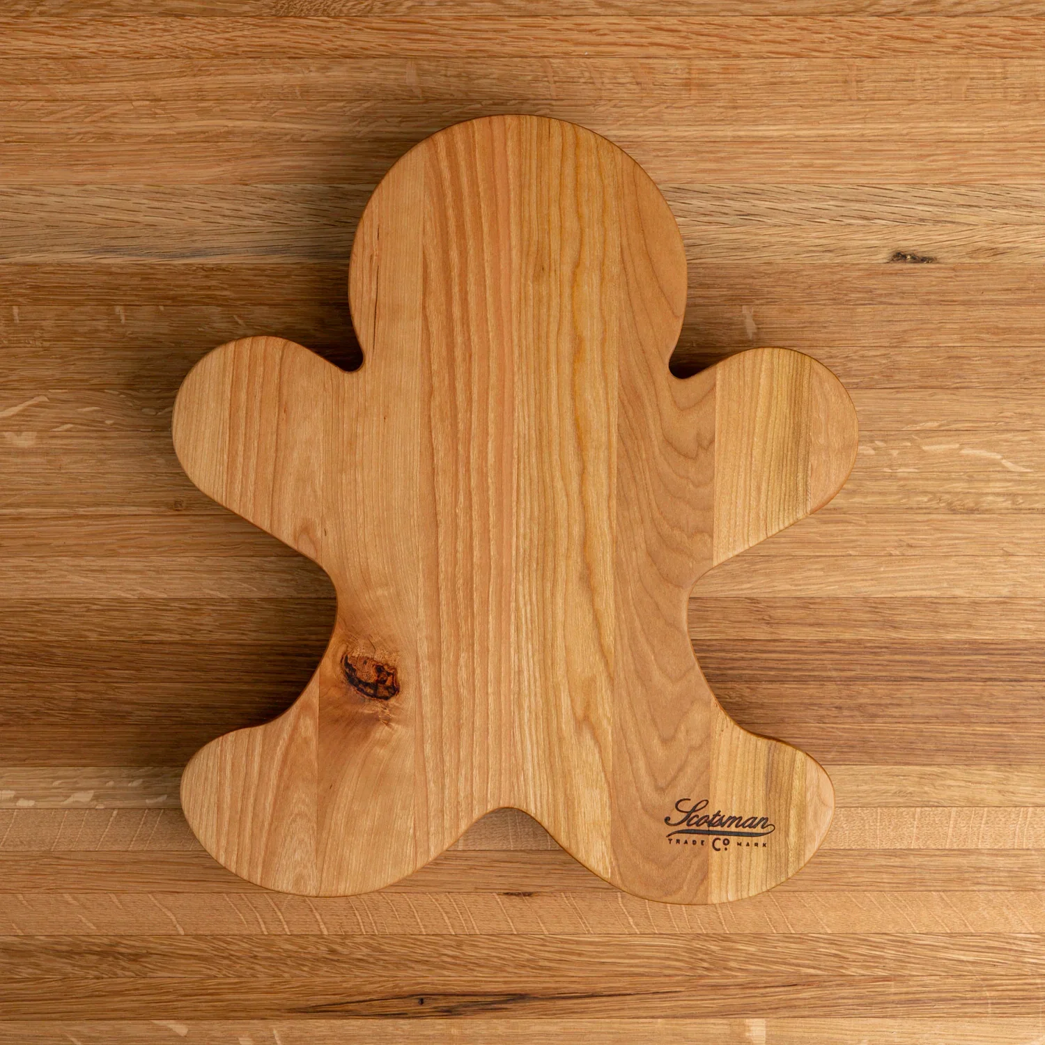 Cherry Gingerbread Man Carving Board - Image 6