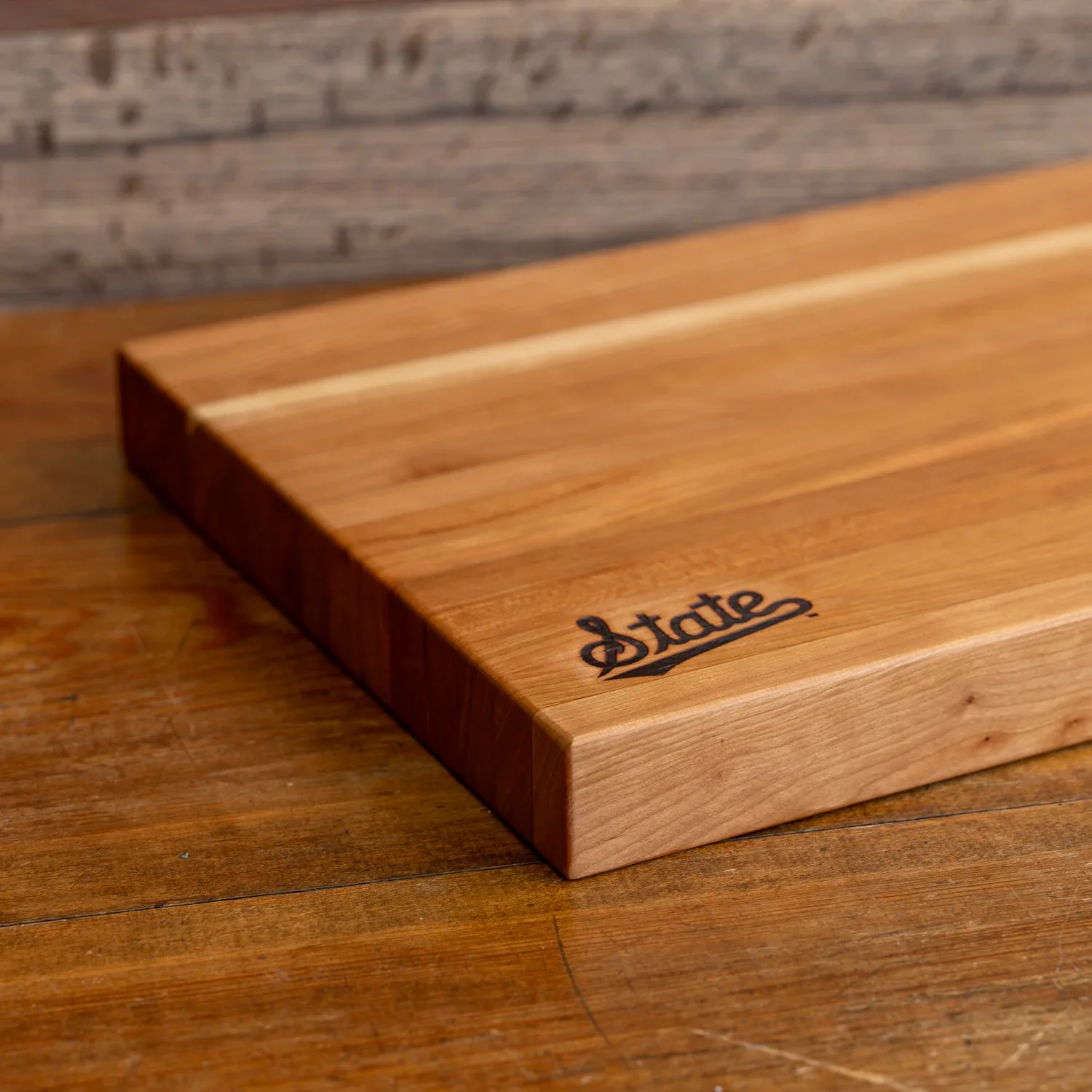 Cherry Mississippi State Butcher Block | State Script - Image 5