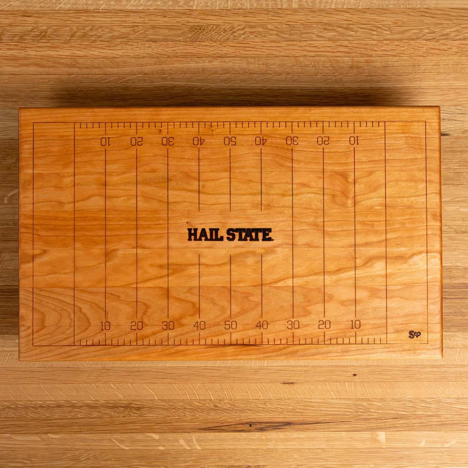 Cherry Mississippi State Football Field Serving Board - Image 11