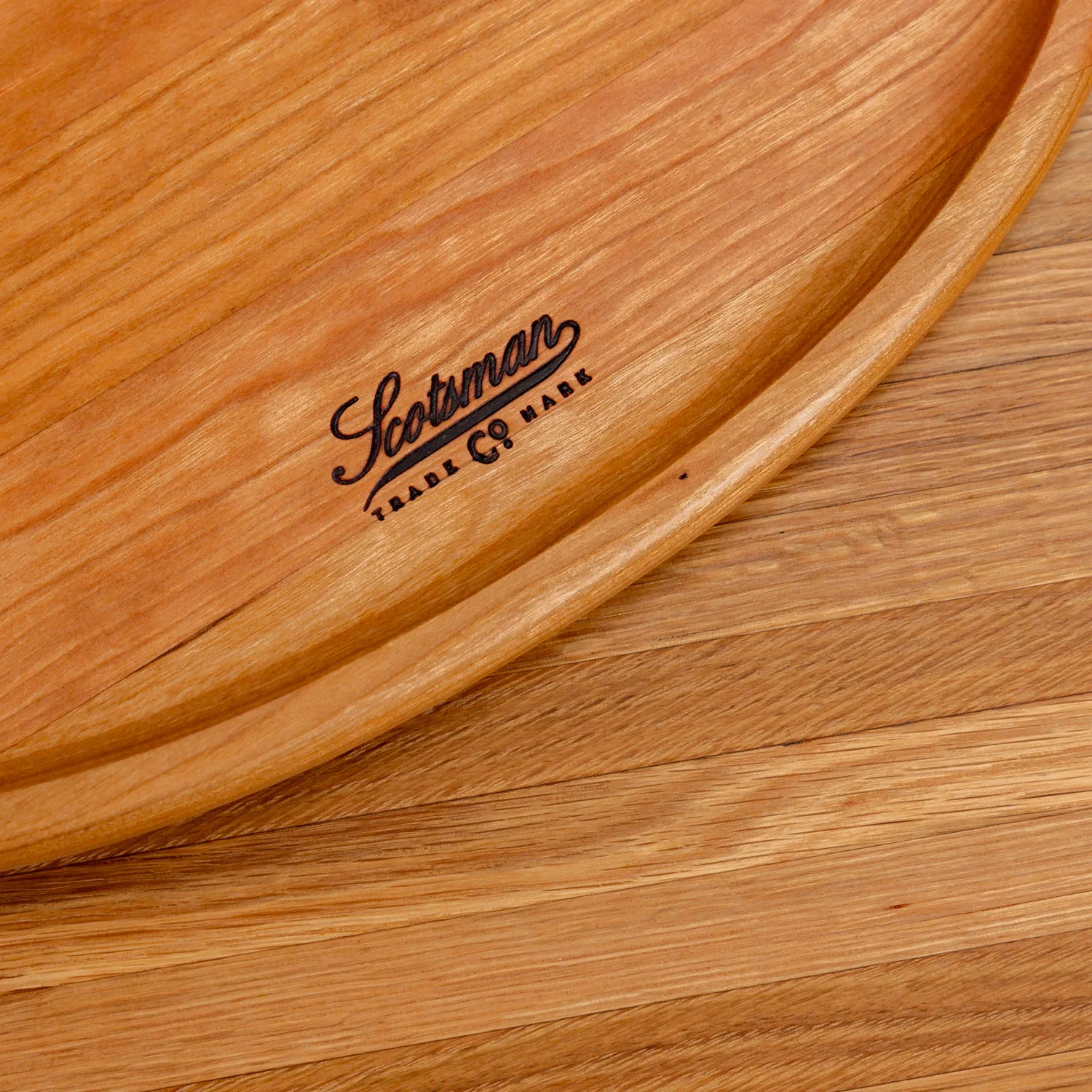 Cherry Oval Carving Board - Image 9