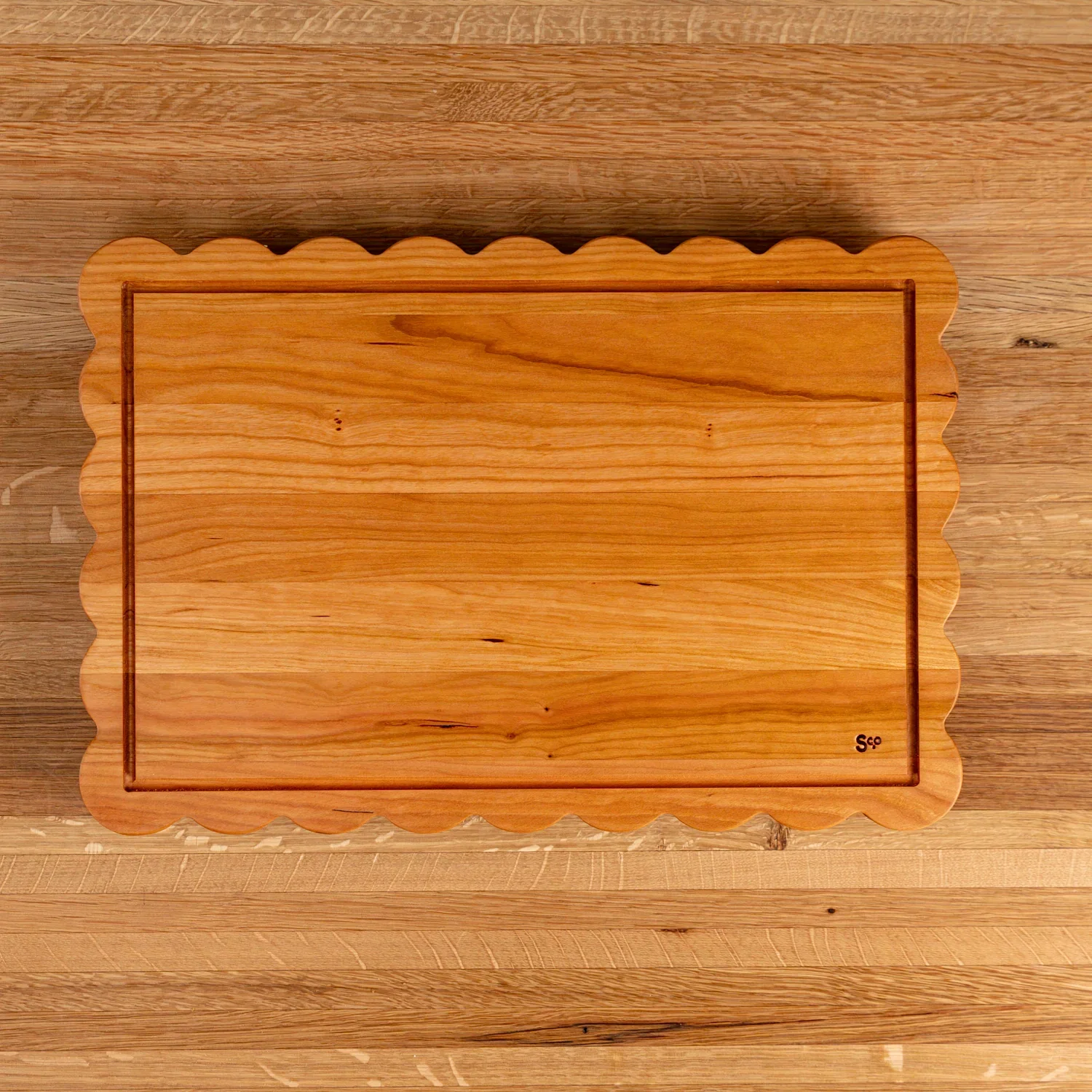 Cherry Scalloped Serving Board - Image 6