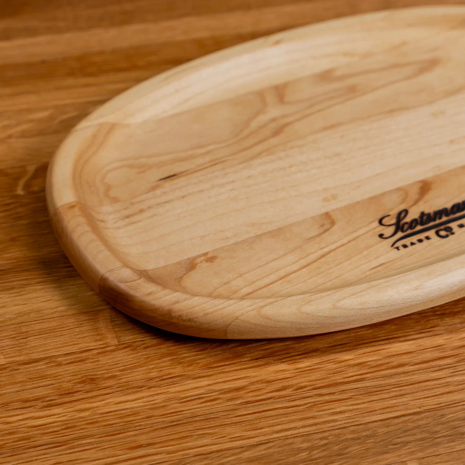 Maple Oval Carving Board - Image 5