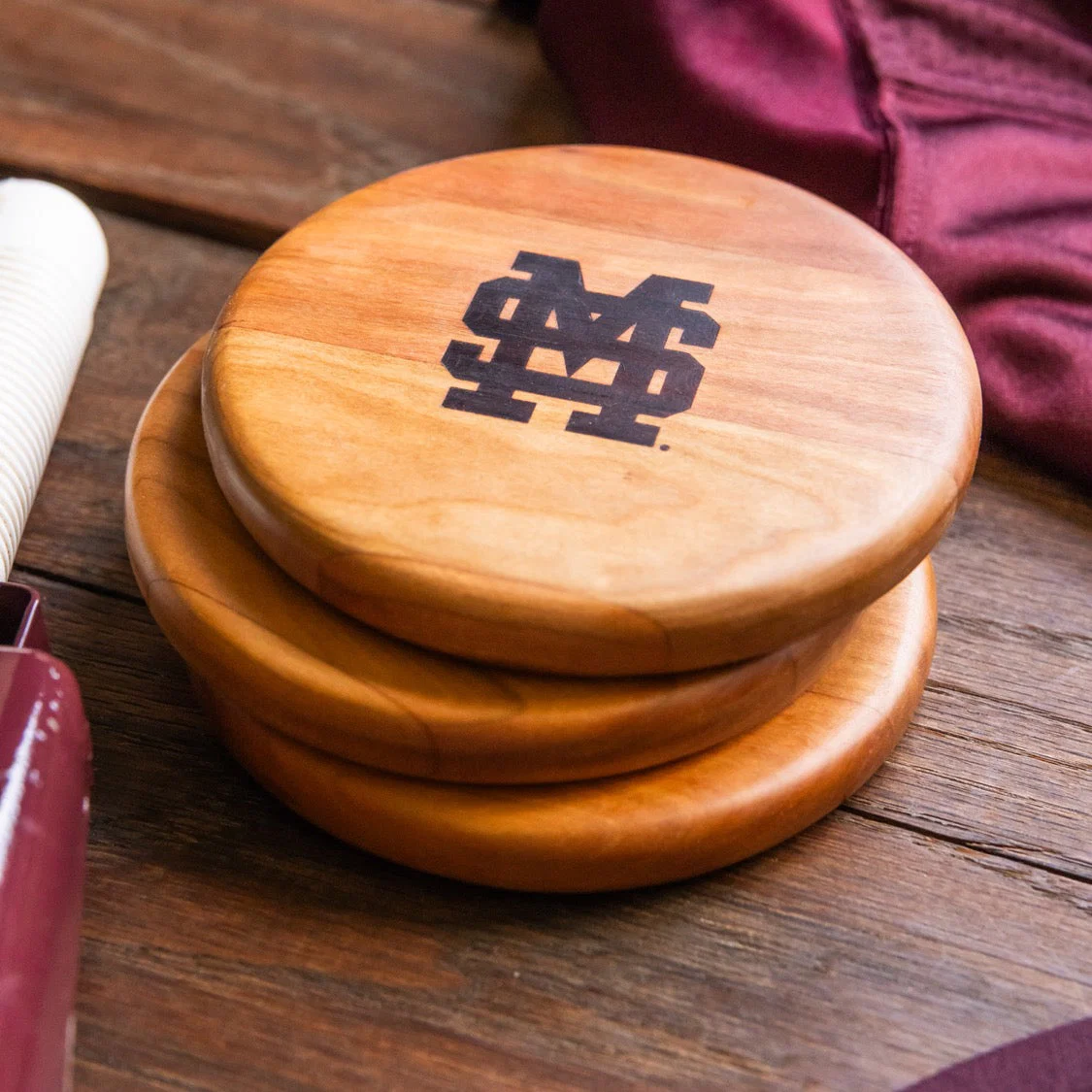 Mississippi State Cherry Coaster - Image 4