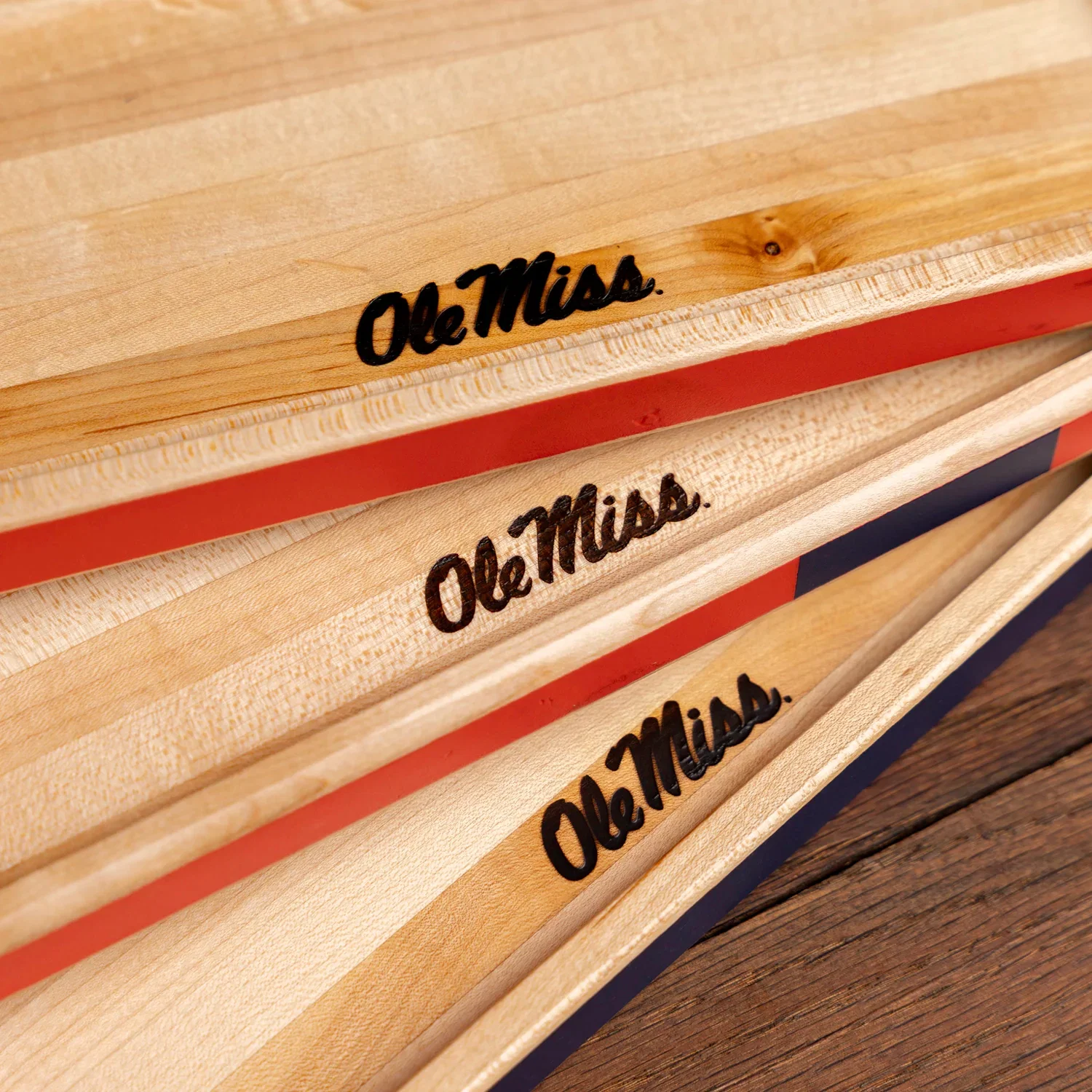 Ole Miss Limited Edition Wooden Valet - Image 11