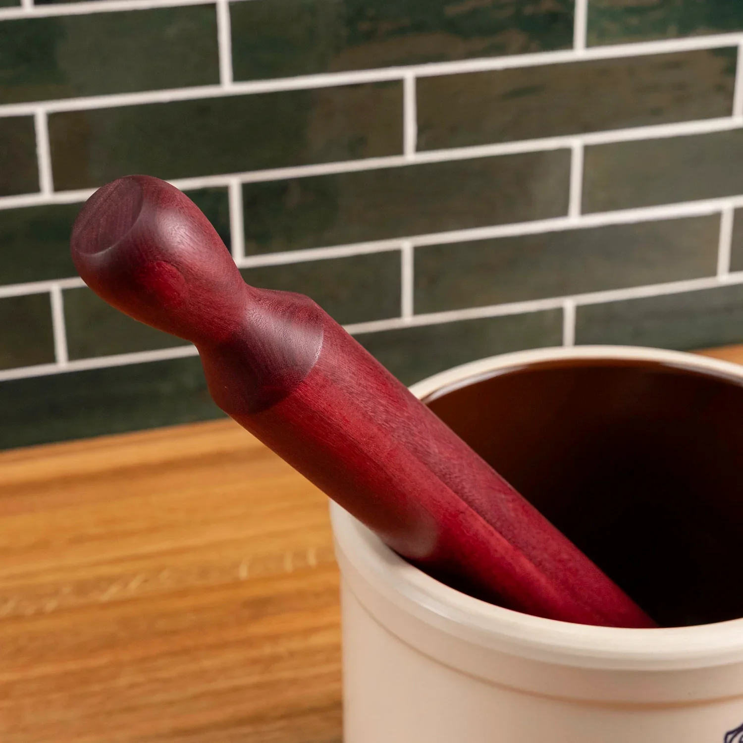 Purple Heart Traditional Rolling Pin - Image 3