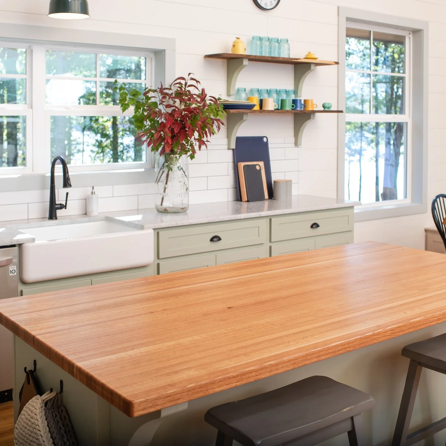Red Oak Island Top Unfinished - Image 9