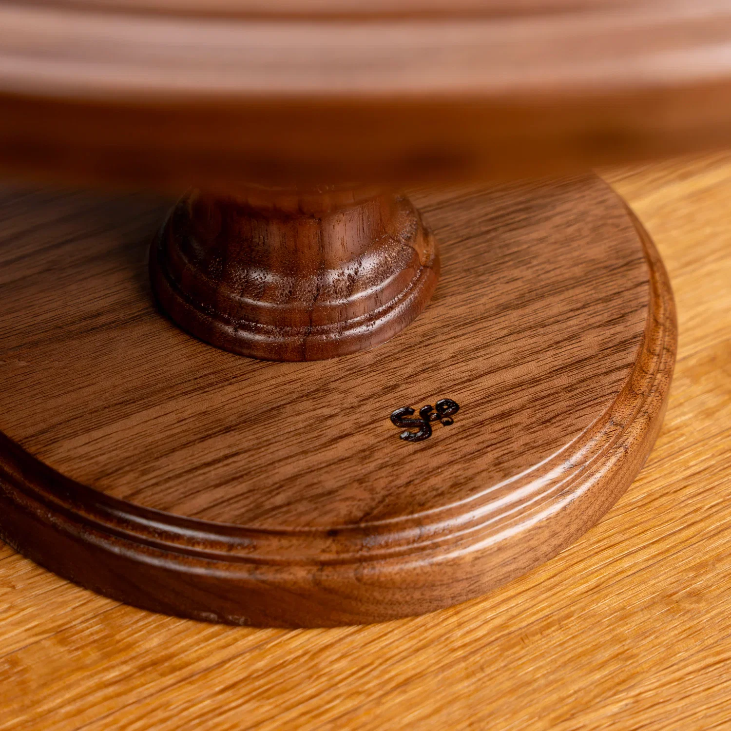 Walnut Cake Stand - Image 5