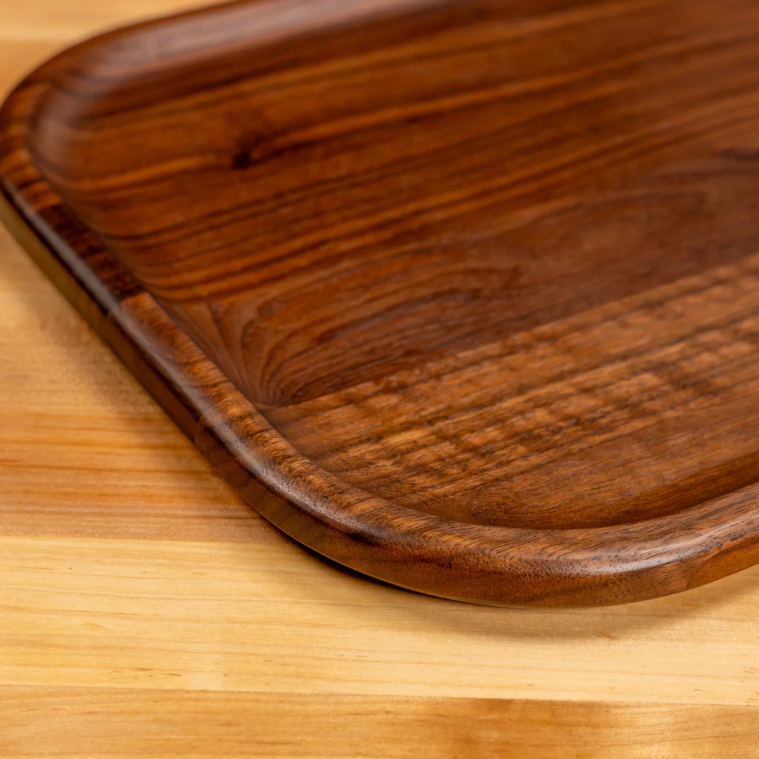 Walnut Rectangle Carving Board - Image 8