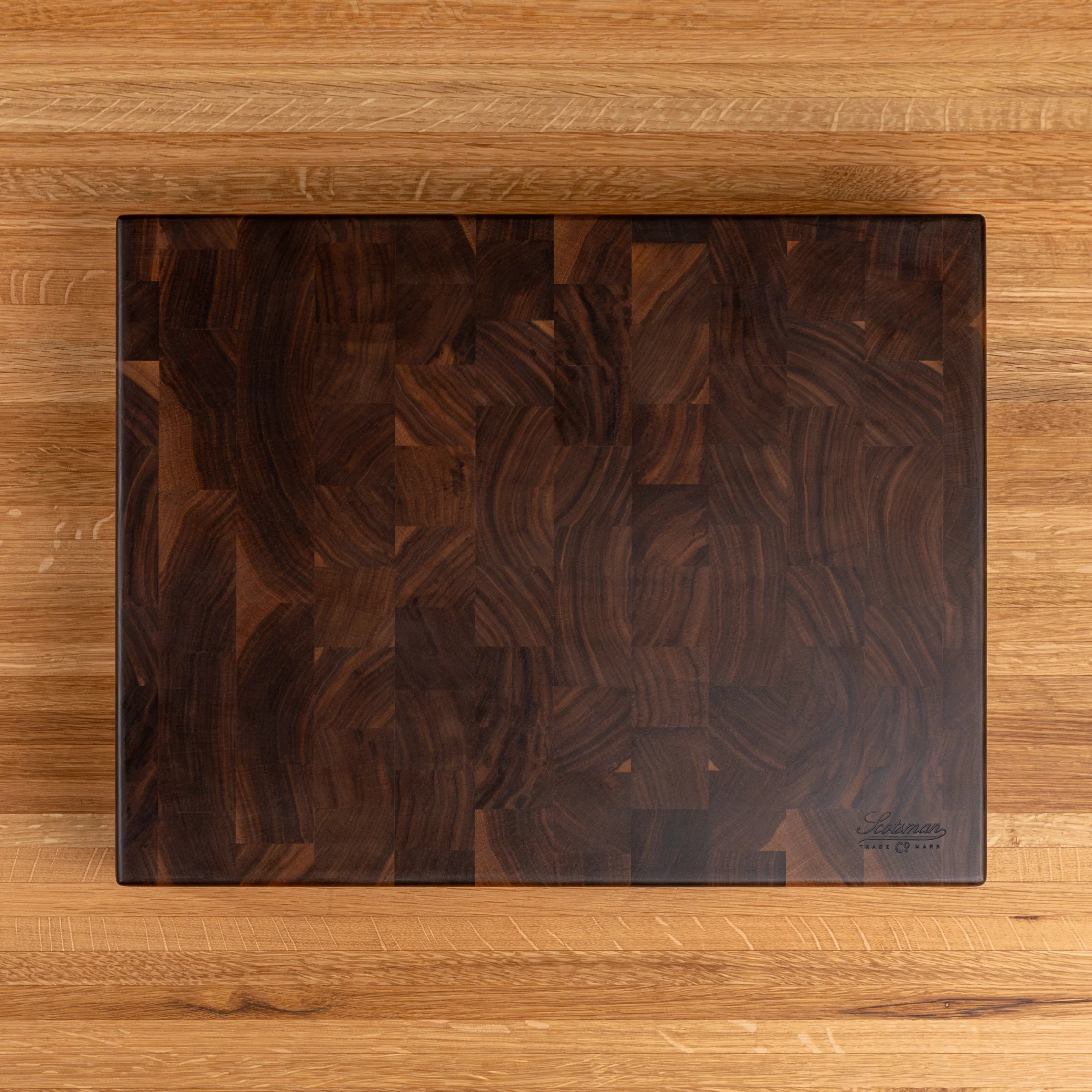 Walnut End Grain Rectangle Butcher Block - Image 14