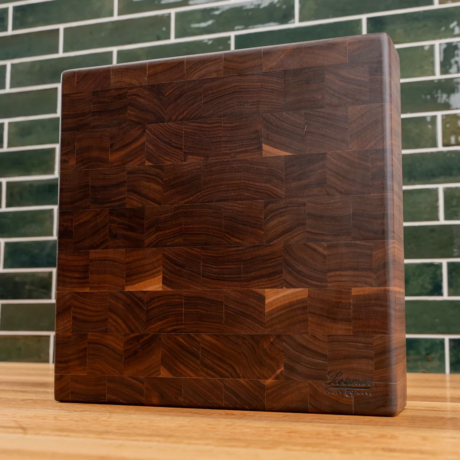 Walnut End Grain Square Butcher Block - Image 11