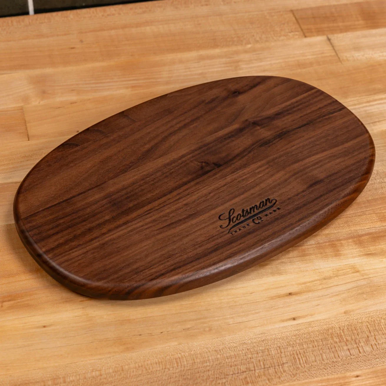 Walnut Oval Serving Board - Image 4