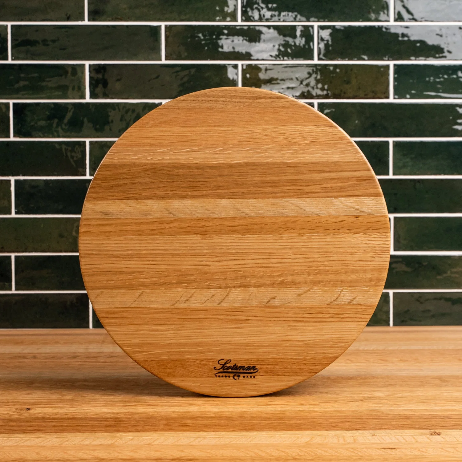 White Oak Round Cake Stand - Image 8